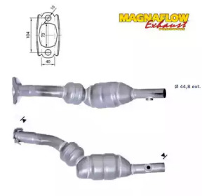 Катализатор MAGNAFLOW 66302