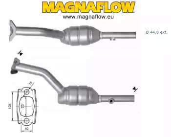 Катализатор MAGNAFLOW 66304