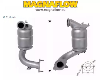 Катализатор MAGNAFLOW 66306D