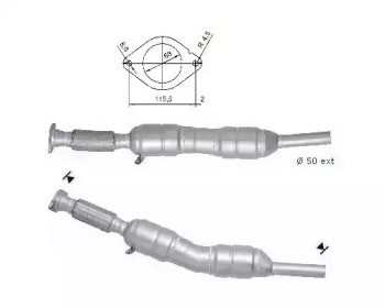 Катализатор MAGNAFLOW 66313D