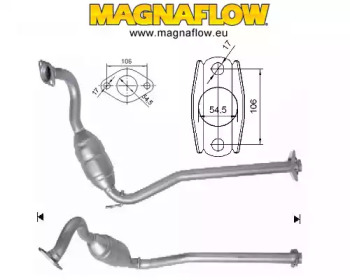 Катализатор MAGNAFLOW 67602D