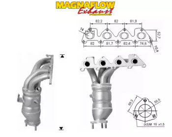 Катализатор MAGNAFLOW 68812