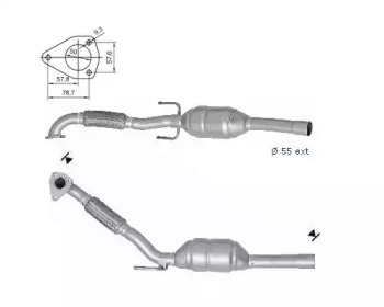 Катализатор MAGNAFLOW 68831D