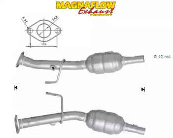 Катализатор MAGNAFLOW 69502