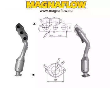 Катализатор MAGNAFLOW 69704