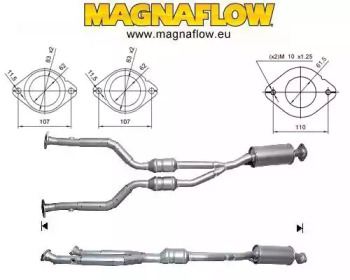 Катализатор MAGNAFLOW 69706