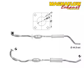 Катализатор MAGNAFLOW 70203