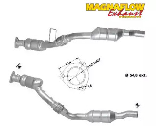 Катализатор MAGNAFLOW 70212