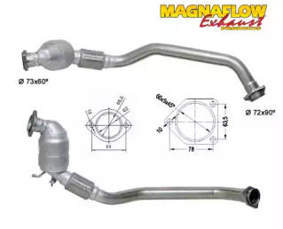 Катализатор MAGNAFLOW 70602D