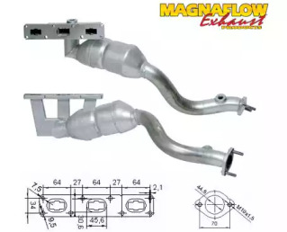 Катализатор MAGNAFLOW 70603