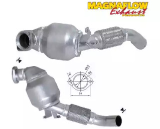 Катализатор MAGNAFLOW 70612D