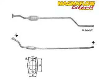 Катализатор MAGNAFLOW 70904D