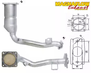 Катализатор MAGNAFLOW 70912