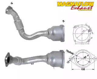 Катализатор MAGNAFLOW 70925D