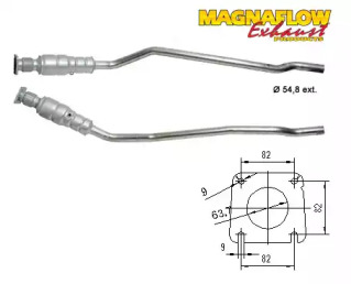 Катализатор MAGNAFLOW 71602