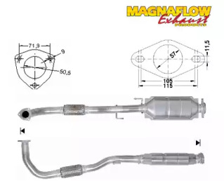 Катализатор MAGNAFLOW 71607D