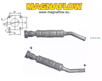 Катализатор MAGNAFLOW 71608