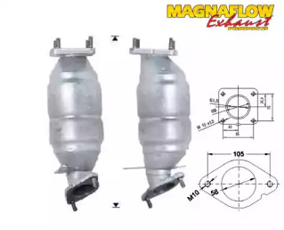 Катализатор MAGNAFLOW 72502D