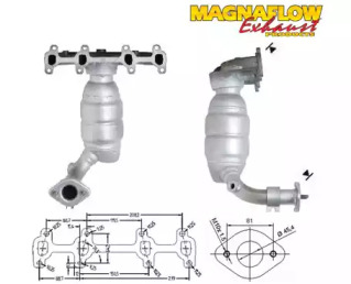 Катализатор MAGNAFLOW 72508