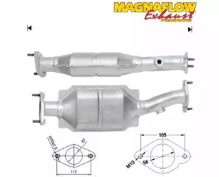 Катализатор MAGNAFLOW 72509