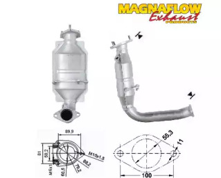 Катализатор MAGNAFLOW 72510