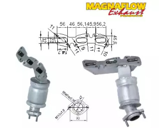 Катализатор MAGNAFLOW 72513