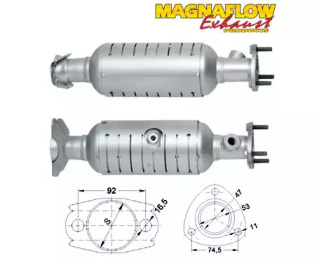 Катализатор MAGNAFLOW 73004