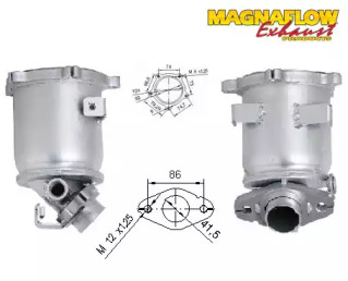 Катализатор MAGNAFLOW 73402