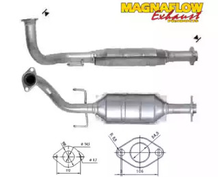 Катализатор MAGNAFLOW 73409D