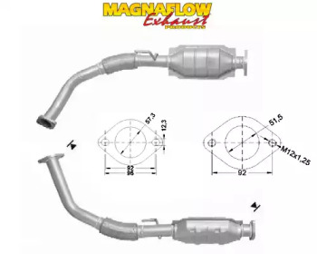 Катализатор MAGNAFLOW 73414D