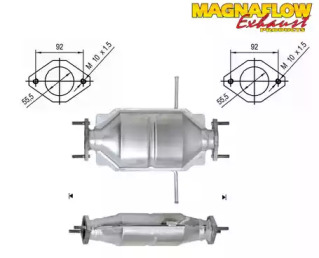 Катализатор MAGNAFLOW 74102D