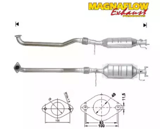 Катализатор MAGNAFLOW 74503