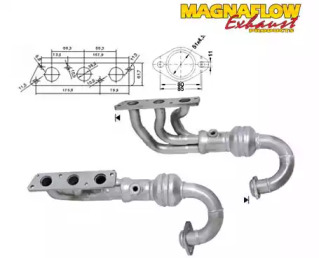 Катализатор MAGNAFLOW 74506