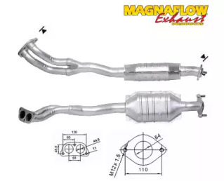 Катализатор MAGNAFLOW 74804