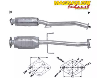 Катализатор MAGNAFLOW 74807