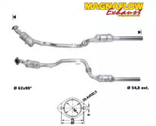 Катализатор MAGNAFLOW 75013