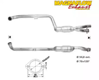 Катализатор MAGNAFLOW 75016D