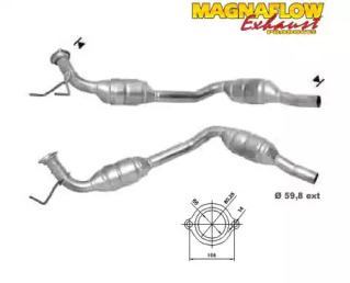 Катализатор MAGNAFLOW 75021D