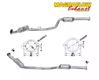 Катализатор MAGNAFLOW 75029