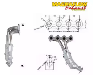 Катализатор MAGNAFLOW 75030