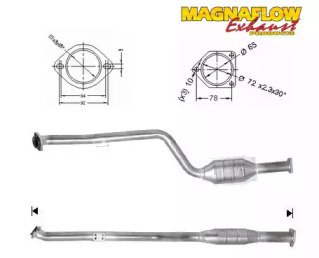 Катализатор MAGNAFLOW 75031