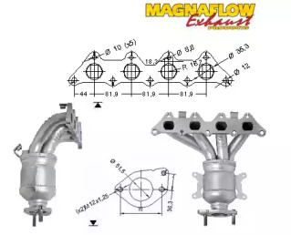 Катализатор MAGNAFLOW 75407