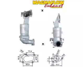 Катализатор MAGNAFLOW 75602D