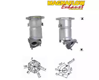 Катализатор MAGNAFLOW 75607