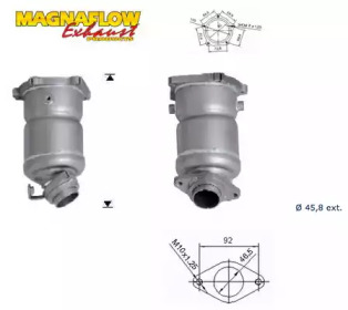 Катализатор MAGNAFLOW 75617