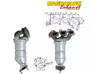 Катализатор MAGNAFLOW 75806