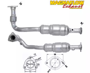 Катализатор MAGNAFLOW 75819