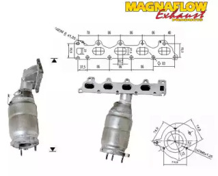 Катализатор MAGNAFLOW 75823