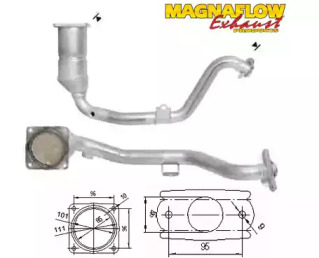 Катализатор MAGNAFLOW 76012