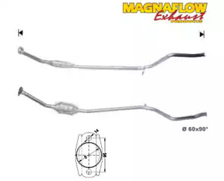 Катализатор MAGNAFLOW 76020D